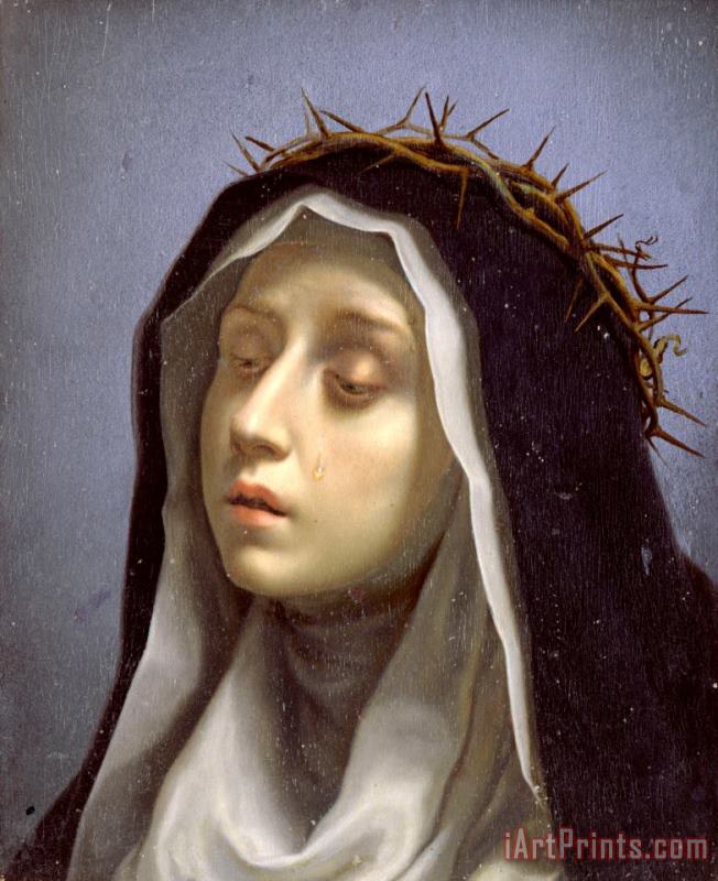 Carlo Dolci St. Catherine of Siena Art Painting
