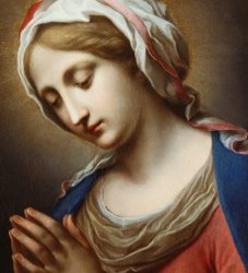 Carlo Dolci The Virgin Annunciate painting