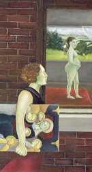 Caroline Jennings Study for The Songs of Travel Number Nine I have Trod the Upward and the Downward Slope Two painting