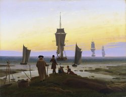 Caspar David Friedrich The Life Stages painting