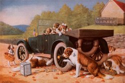 cassius marcellus coolidge Ten Miles to a Garage