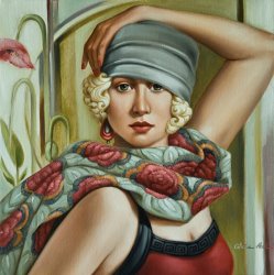 Catherine Abel Grey Cloche