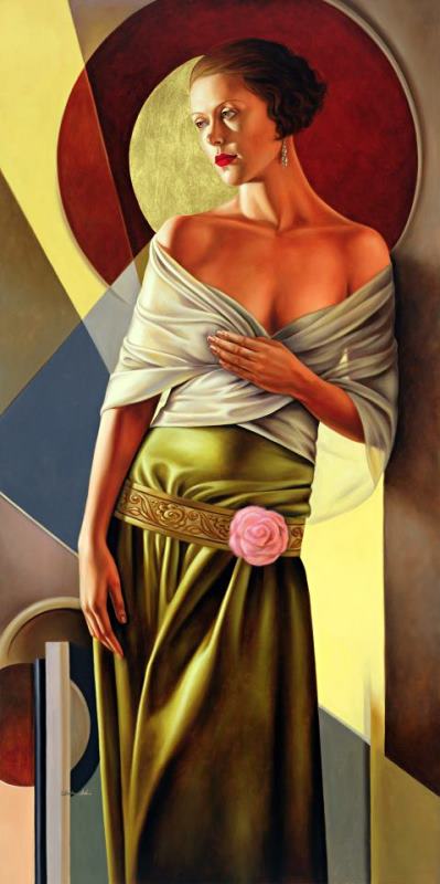 Reflections of Grace painting - Catherine Abel Reflections of Grace Art Print