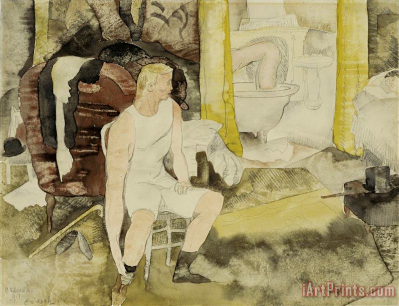 Charles Demuth Eight O'clock (morning) #2 Art Painting