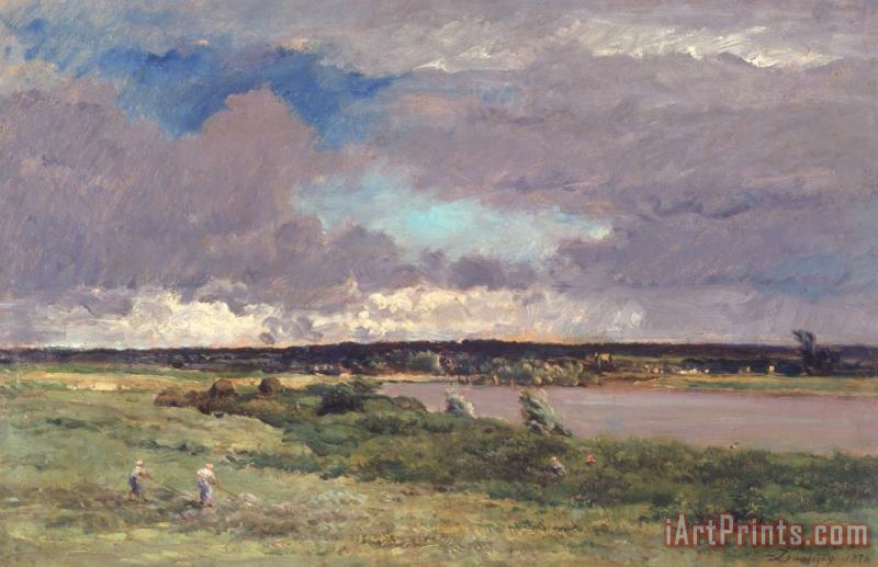 Charles Francois Daubigny The Coming Storm Art Painting