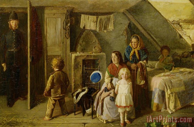 The Stolen Child painting - Charles Hunt The Stolen Child Art Print