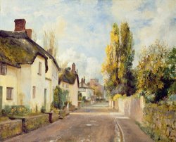 Charles James Fox Village Street Scene