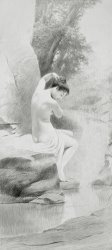 Charles Prosper Sainton A Nymph painting