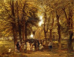 Charles Thomas Burt A Country Wedding painting