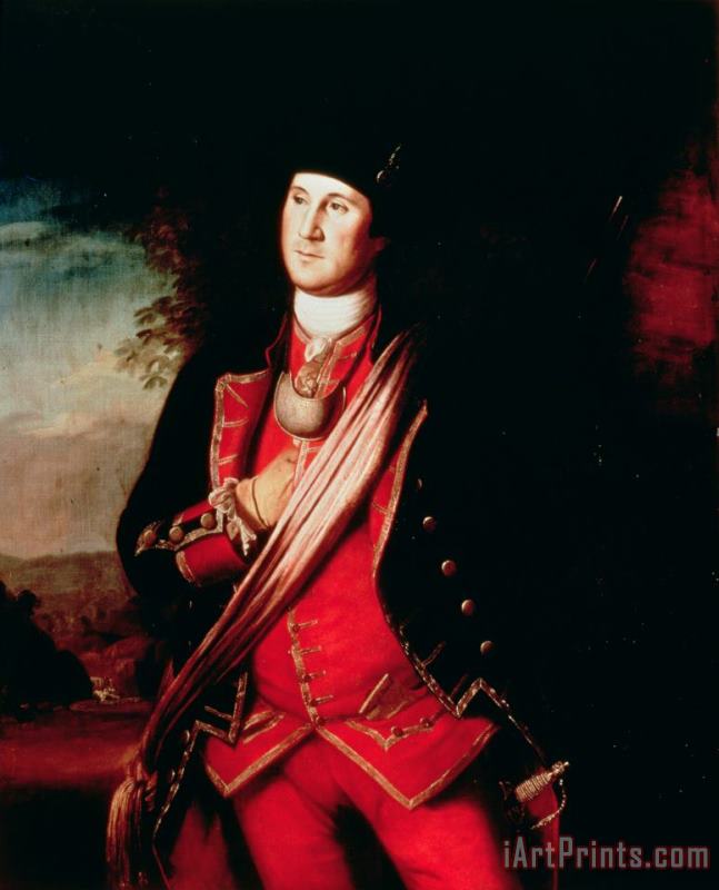 Charles Willson Peale Portrait of George Washington Art Painting