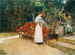 Childe Hassam After Breakfast 1887
