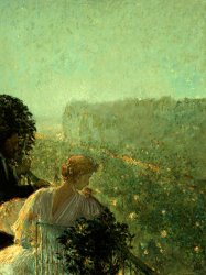 Childe Hassam Summer Evening in Paris