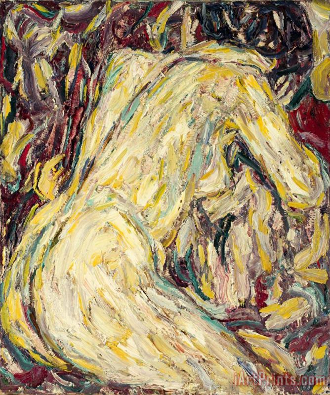 Christian Rohlfs Nude Art Painting