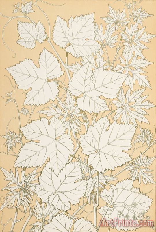 Leaves from Nature painting - Christopher Dresser Leaves from Nature Art Print