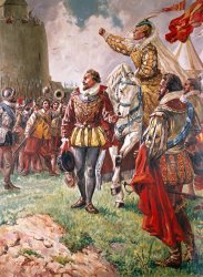 CL Doughty Elizabeth I the Warrior Queen painting