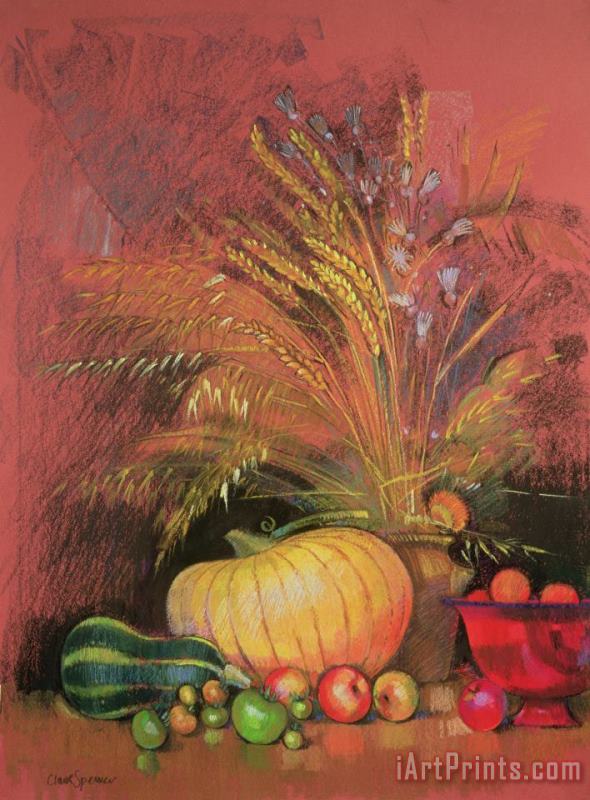 Claire Spencer Autumn Harvest Art Print