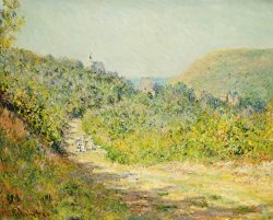 Claude Monet Aux Petites Dalles painting