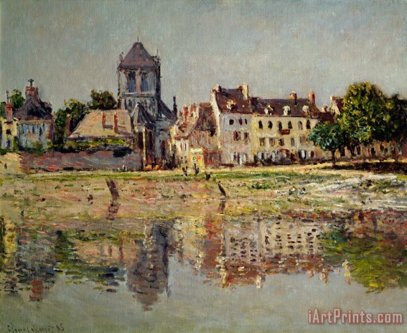By the River at Vernon painting - Claude Monet By the River at Vernon Art Print