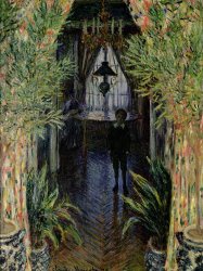 Claude Monet Corner of a Flat at Argenteuil painting