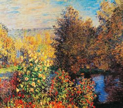 Claude Monet Corner Of Garden In Montgeron painting