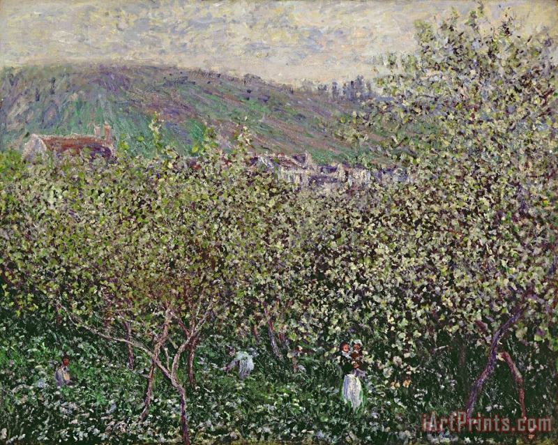 Claude Monet Fruit Pickers Art Print