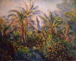 Claude Monet Garden in Bordighera Impression of Morning painting