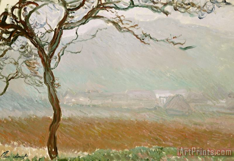 Claude Monet Giverny Countryside Art Print
