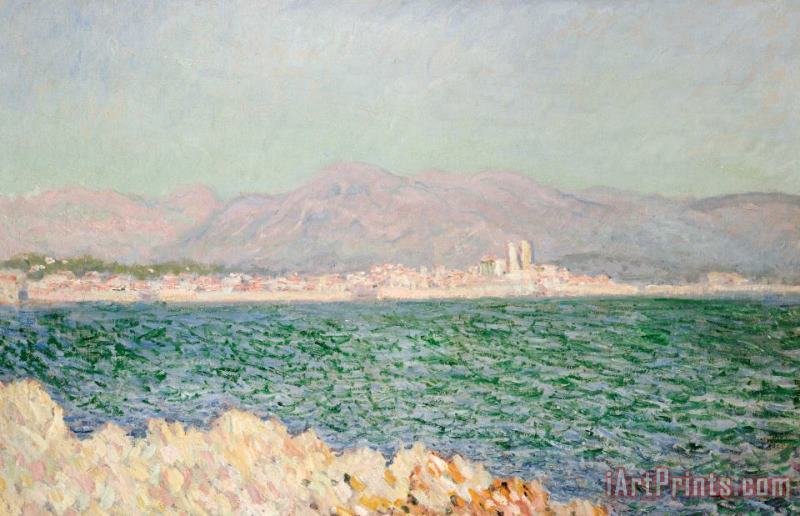 Claude Monet Gulf of Antibes Art Print