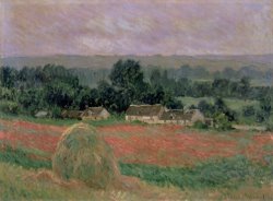 Claude Monet Haystack at Giverny painting