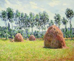 Claude Monet Haystacks at Giverny painting