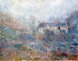 Claude Monet House at Falaise painting
