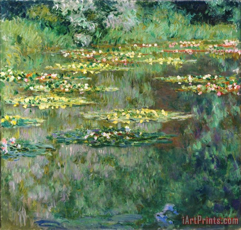 Le Bassin Des Nympheas painting - Claude Monet Le Bassin Des Nympheas Art Print