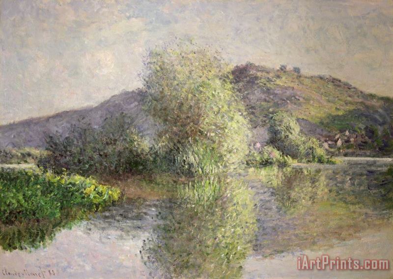 Little Islands at Port-Villez painting - Claude Monet Little Islands at Port-Villez Art Print