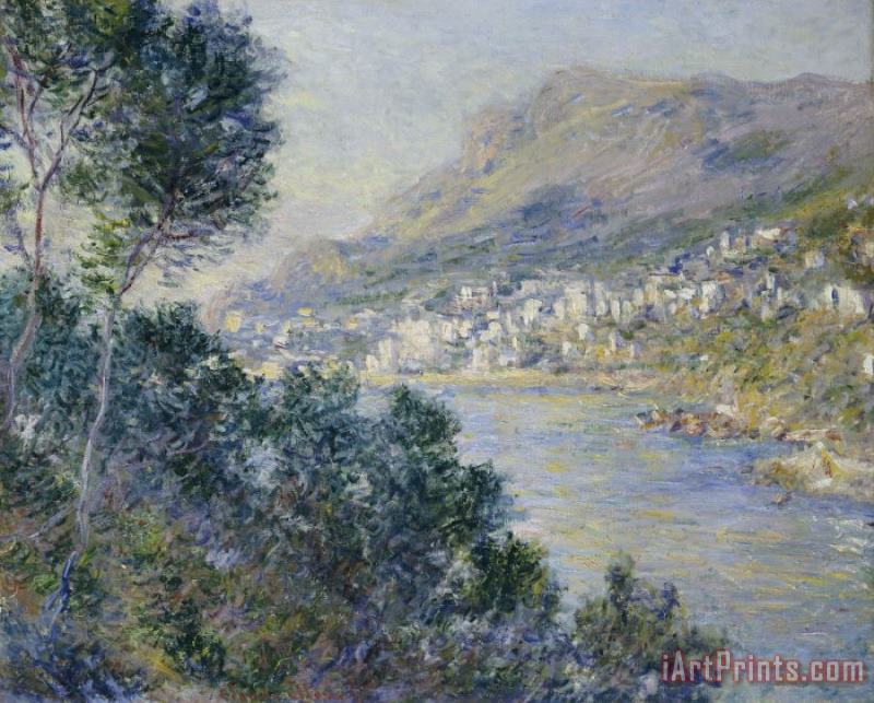 Monte Carlo painting - Claude Monet Monte Carlo Art Print