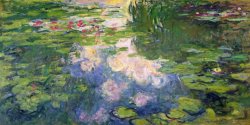 Claude Monet Nympheas painting