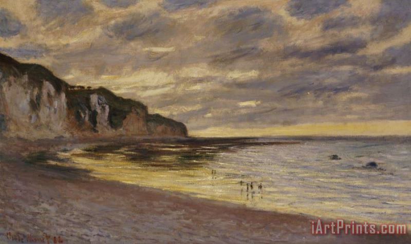 Pointe De Lailly painting - Claude Monet Pointe De Lailly Art Print