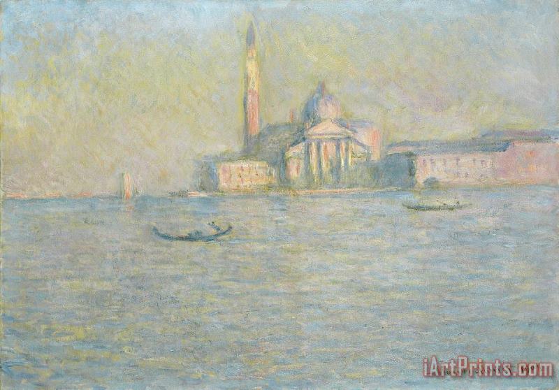 Claude Monet The Church of San Giorgio Maggiore Venice Art Print