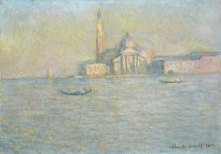 Claude Monet The Church of San Giorgio Maggiore Venice painting