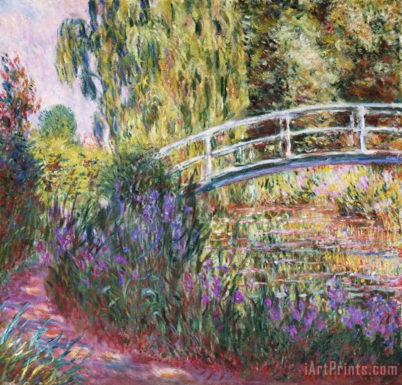 Claude Monet The Japanese Bridge Art Painting