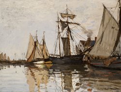 Claude Monet The Port of Honfleur