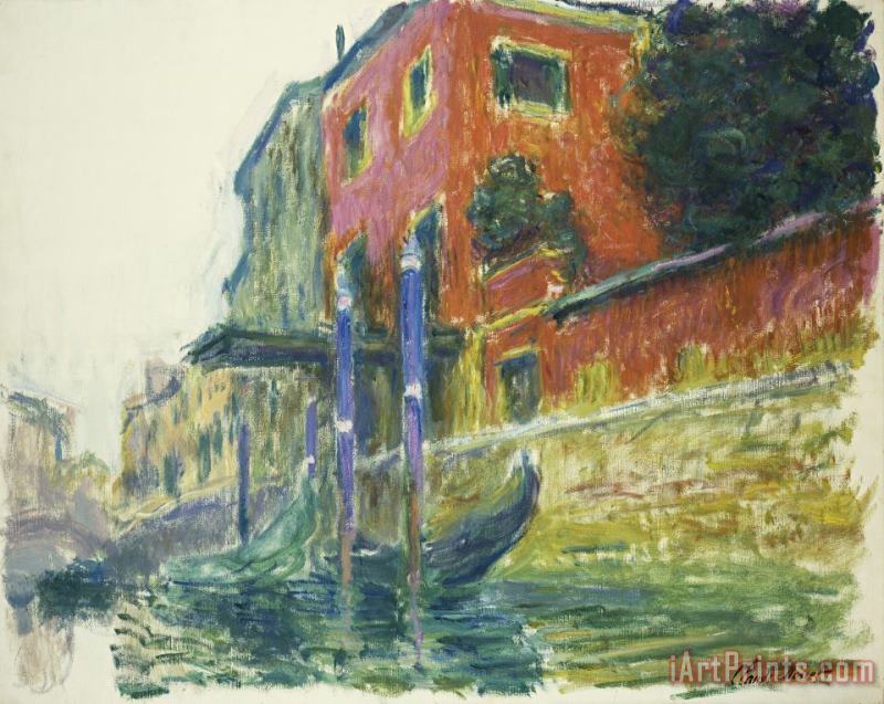 Claude Monet The Red House Art Print