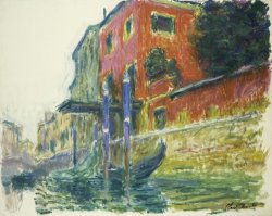 Claude Monet The Red House painting