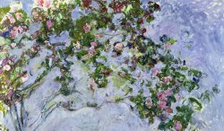 Claude Monet The Roses painting