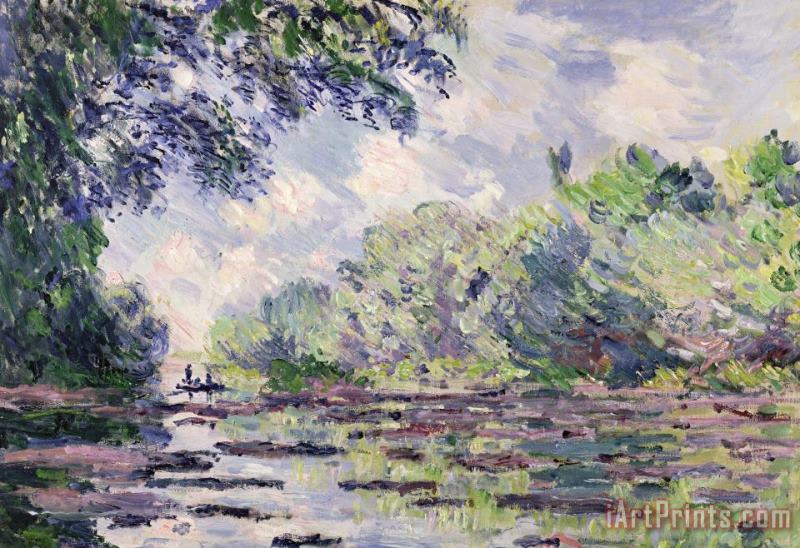 Claude Monet The Seine at Giverny Art Painting