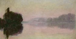 Claude Monet The Seine at Port-Villez - Evening Effect painting
