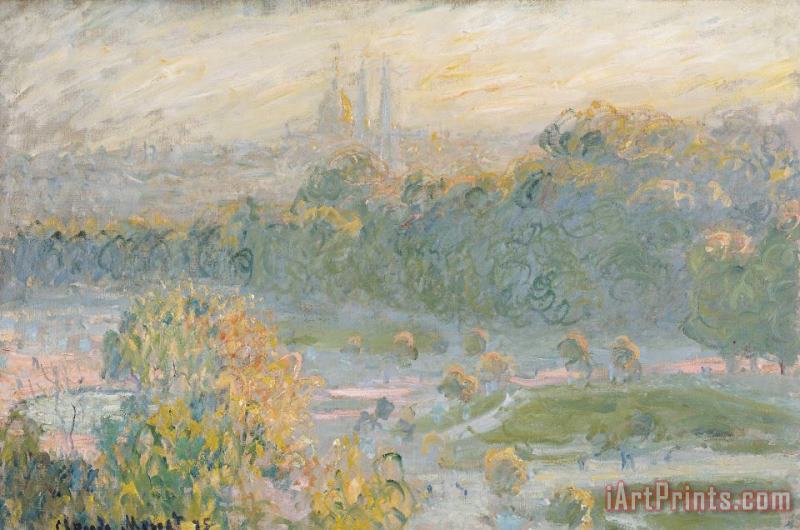 Claude Monet The Tuileries Art Print