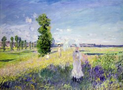 Claude Monet The Walk