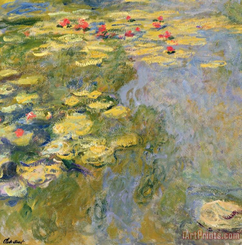 Claude Monet The Waterlily Pond Art Painting
