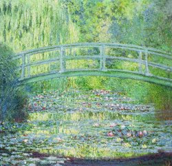 Claude Monet The Waterlily Pond with the Japanese Bridge