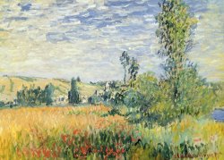Claude Monet Vetheuil painting